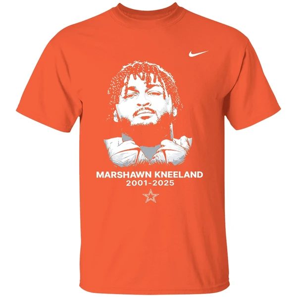 Luke Schoonmaker Wearing Marshawn Kneeland Dallas Cowboys Remember Nike Shirt - Image 5