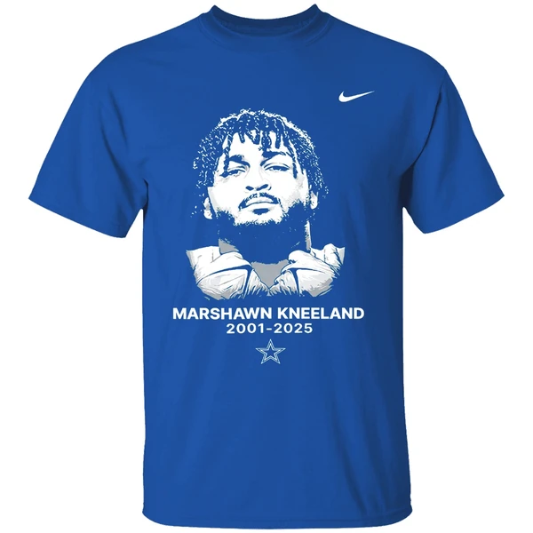 Luke Schoonmaker Wearing Marshawn Kneeland Dallas Cowboys Remember Nike Shirt - Image 7
