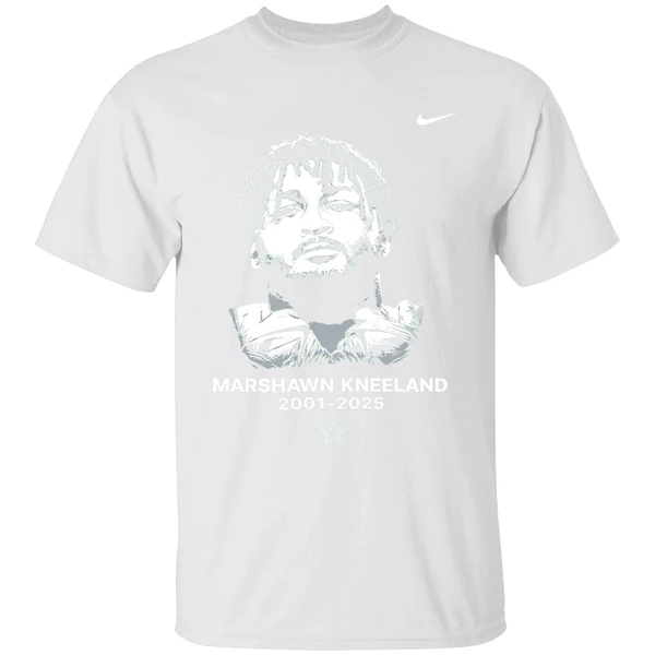 Luke Schoonmaker Wearing Marshawn Kneeland Dallas Cowboys Remember Nike Shirt - Image 9