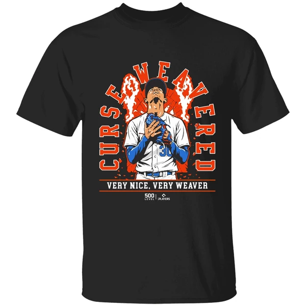 Luke Weaver New York M Curse Weavered Very Nice Very Weave Shirt