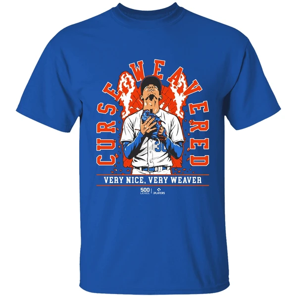 Luke Weaver New York M Curse Weavered Very Nice Very Weave Shirt - Image 8