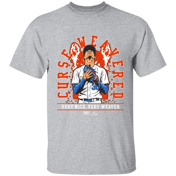 Luke Weaver New York M Curse Weavered Very Nice Very Weave Shirt - Image 9