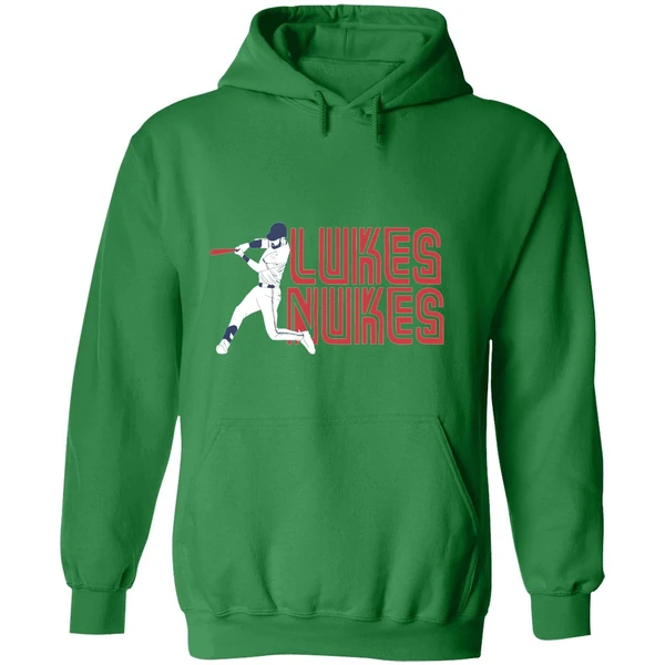 Lukes Nukes Nathan Lukes Toronto Blue Jays Baseball Hoodie - Image 2