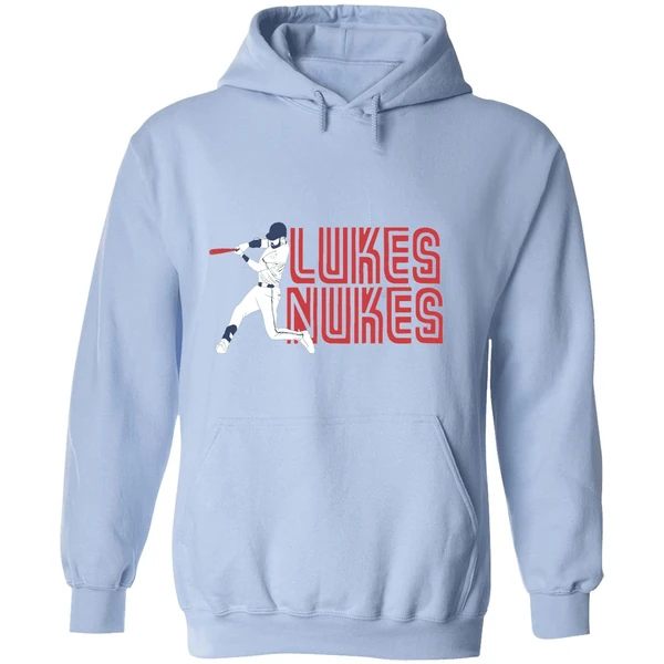 Lukes Nukes Nathan Lukes Toronto Blue Jays Baseball Hoodie - Image 4