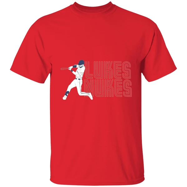 Lukes Nukes Nathan Lukes Toronto Blue Jays Baseball Shirt - Image 4
