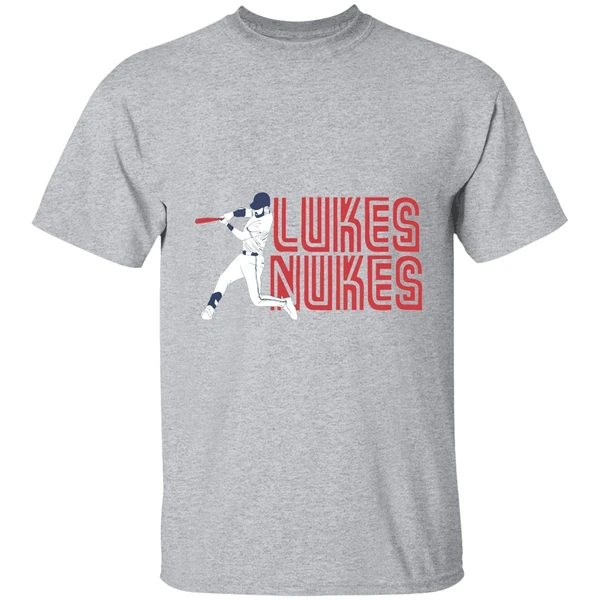 Lukes Nukes Nathan Lukes Toronto Blue Jays Baseball Shirt - Image 6