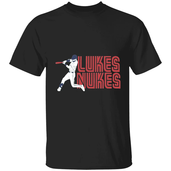 Lukes Nukes Nathan Lukes Toronto Blue Jays Baseball Shirt - Image 7