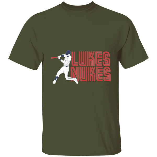 Lukes Nukes Nathan Lukes Toronto Blue Jays Baseball Shirt - Image 9