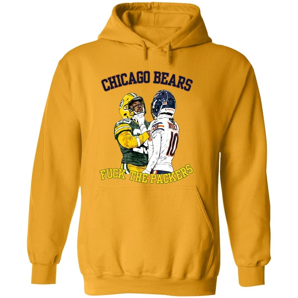Luther Burden Iii Choke Emanuel Wilson Chicago Bears Fuck The Green Bay Packers Hoodie