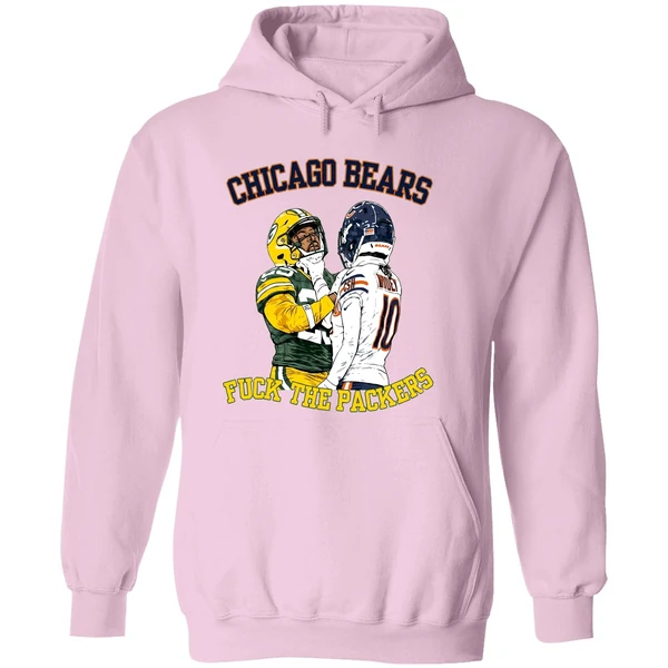Luther Burden Iii Choke Emanuel Wilson Chicago Bears Fuck The Green Bay Packers Hoodie - Image 5