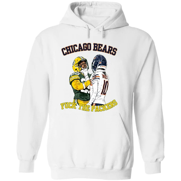 Luther Burden Iii Choke Emanuel Wilson Chicago Bears Fuck The Green Bay Packers Hoodie - Image 8