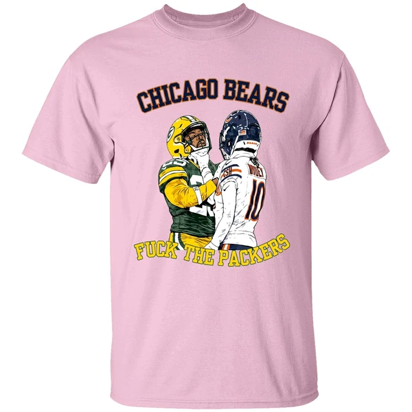 Luther Burden Iii Choke Emanuel Wilson Chicago Bears Fuck The Green Bay Packers Shirt - Image 3