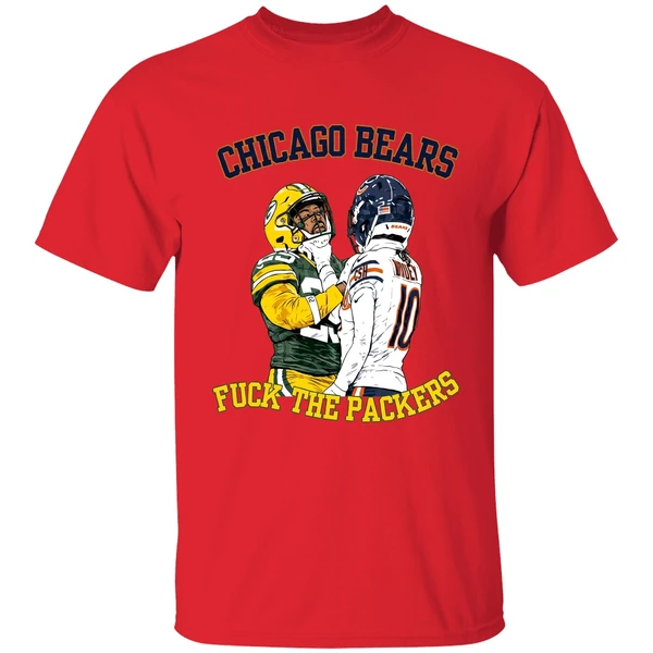 Luther Burden Iii Choke Emanuel Wilson Chicago Bears Fuck The Green Bay Packers Shirt - Image 7