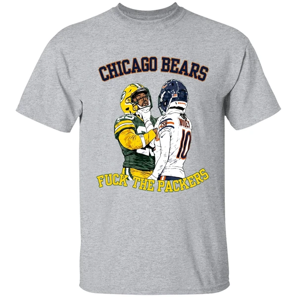 Luther Burden Iii Choke Emanuel Wilson Chicago Bears Fuck The Green Bay Packers Shirt - Image 9