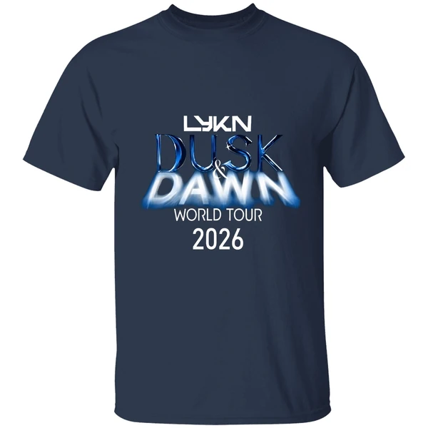 Lykn Dusk Dawn World Tour 2026 Shirt - Image 5