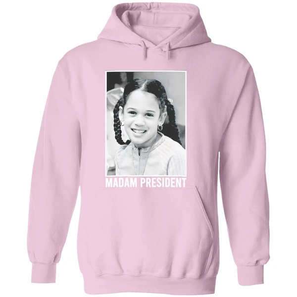 Madam President Kamala Harris Young Hoodie - Image 5
