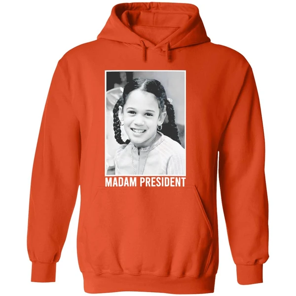 Madam President Kamala Harris Young Hoodie - Image 6