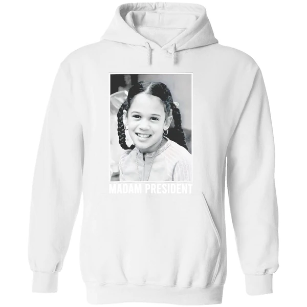 Madam President Kamala Harris Young Hoodie - Image 8