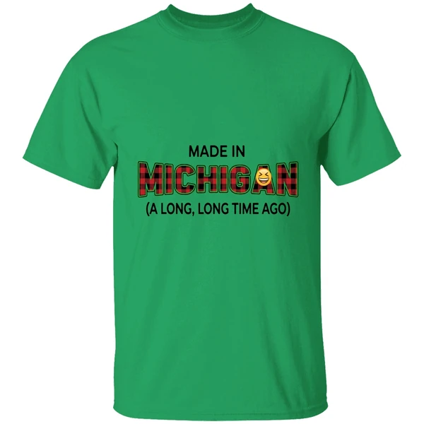 Made In Michigan A Long A Long Time Ago Shirt - Image 8