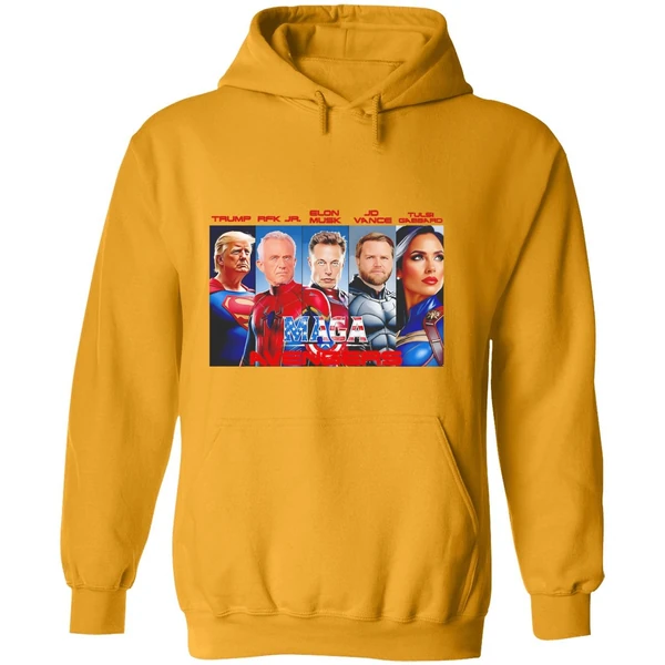 Maga Avengers Trump Rfk Jr Vance Superheros Hoodie