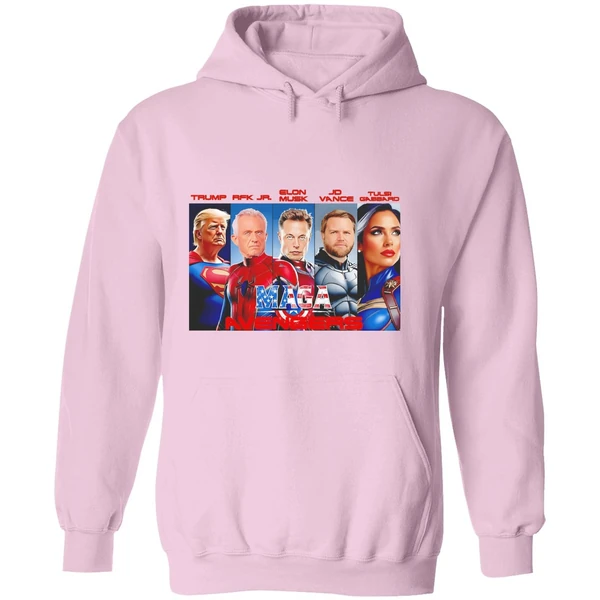Maga Avengers Trump Rfk Jr Vance Superheros Hoodie - Image 5