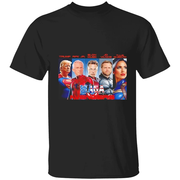 Maga Avengers Trump Rfk Jr Vance Superheros Shirt