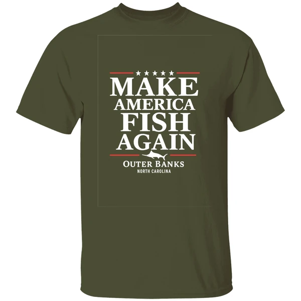 Make America Fish Again Shirt - Image 3