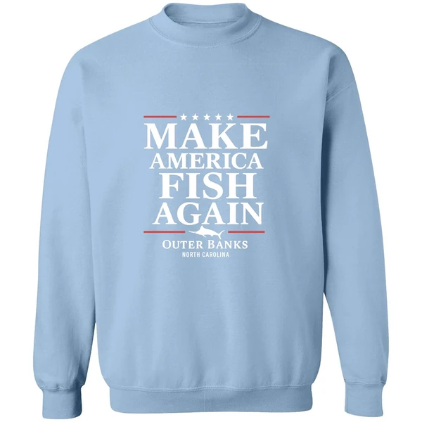 Make America Fish Again Sweatshirt - Image 3