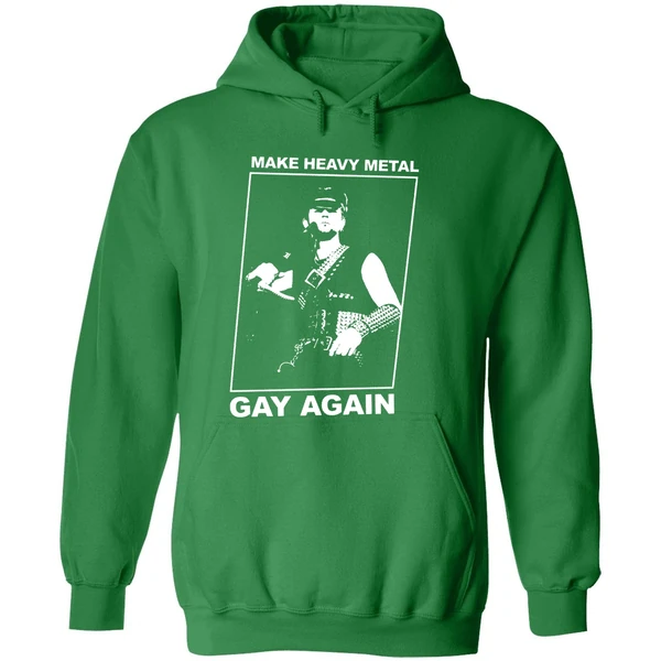 Make Heavy Metal Gay Again Hoodie - Image 2