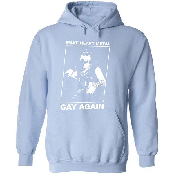 Make Heavy Metal Gay Again Hoodie - Image 4
