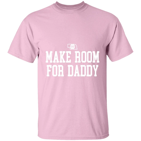 make room for daddy nebraska basketball shirt lightpink
