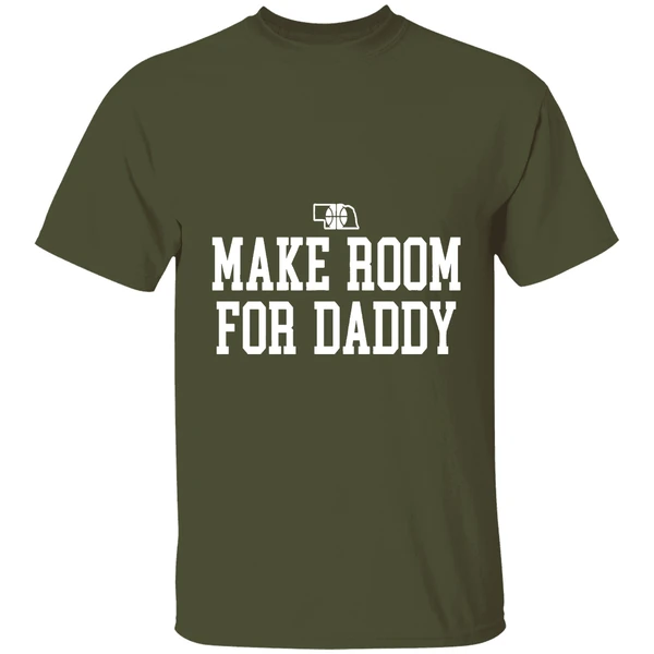 make room for daddy nebraska basketball shirt militarygreen