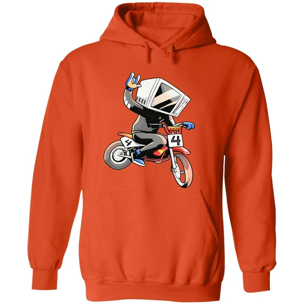 Make The Good Smile Microwave Man Bike Hoodie - Image 6
