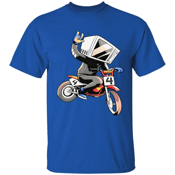 Make The Good Smile Microwave Man Bike Shirt - Image 8
