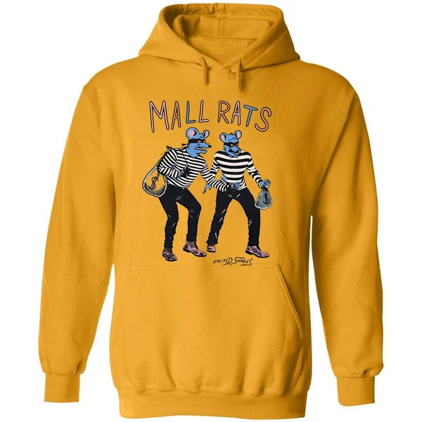 Mall Rats Winter Market Cartoon Hoodie