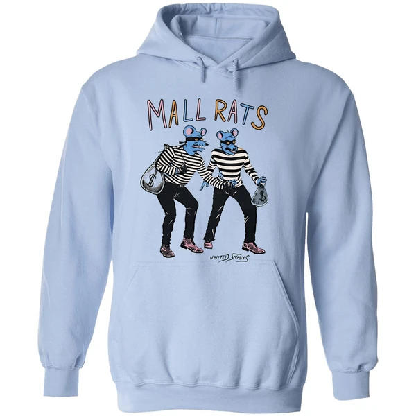 Mall Rats Winter Market Cartoon Hoodie - Image 4