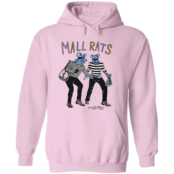 Mall Rats Winter Market Cartoon Hoodie - Image 5