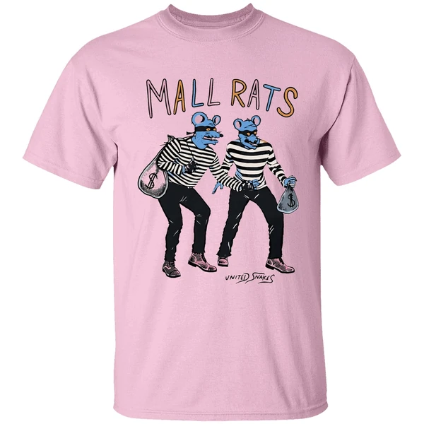 Mall Rats Winter Market Cartoon Shirt - Image 2
