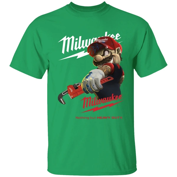 Mario Milwaukee Nothing But Heavy Duty Shirt - Image 2