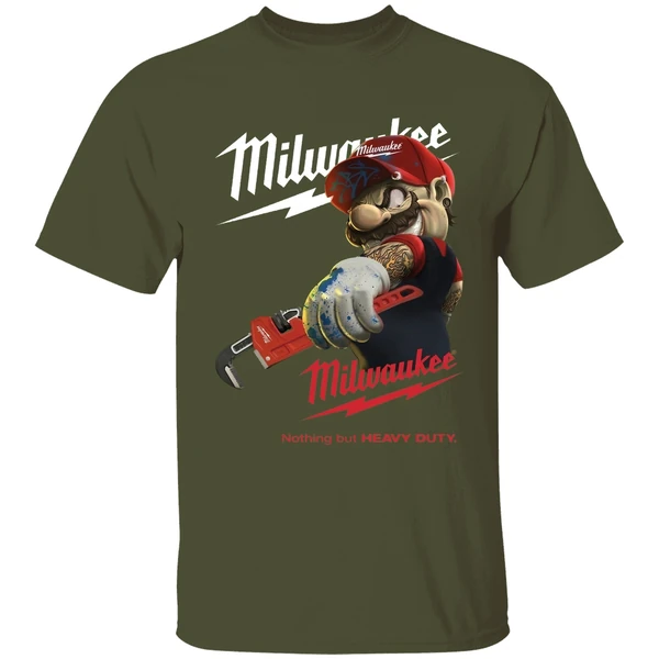 Mario Milwaukee Nothing But Heavy Duty Shirt - Image 4