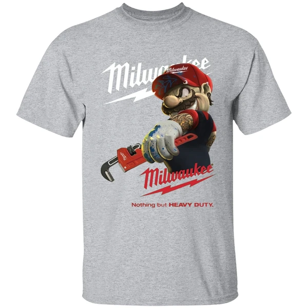 Mario Milwaukee Nothing But Heavy Duty Shirt - Image 9