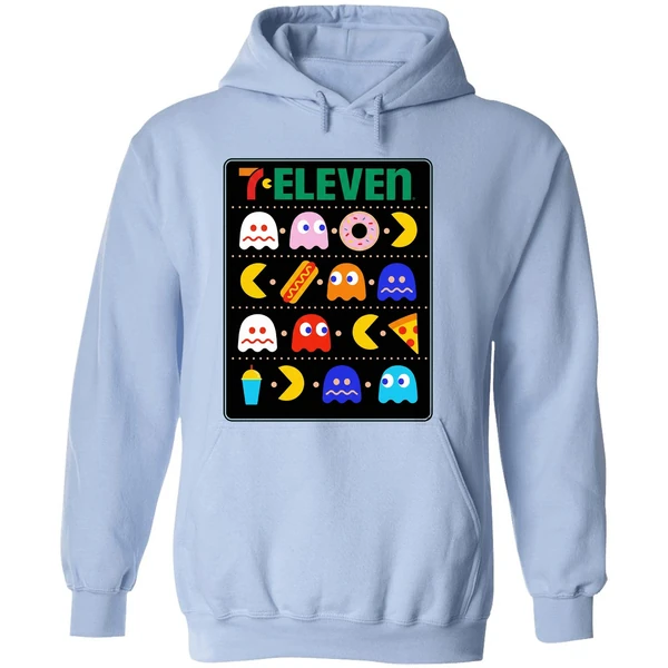 Mark Hoppus Wearing 7 Eleven Pac Man Hoodie - Image 4