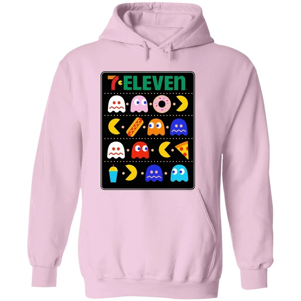Mark Hoppus Wearing 7 Eleven Pac Man Hoodie - Image 5