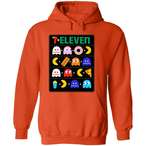 Mark Hoppus Wearing 7 Eleven Pac Man Hoodie - Image 6