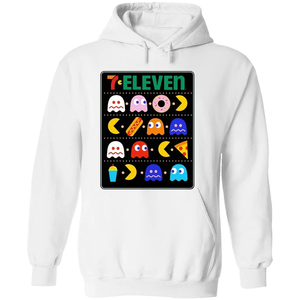 Mark Hoppus Wearing 7 Eleven Pac Man Hoodie - Image 8