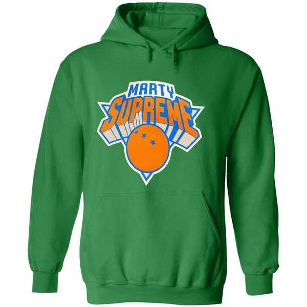 Marty Supreme New York Knicks Basketball Hoodie - Image 2