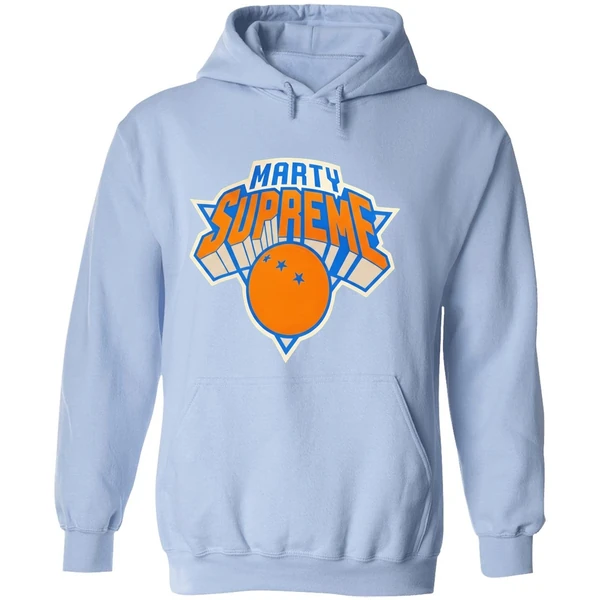 Marty Supreme New York Knicks Basketball Hoodie - Image 4