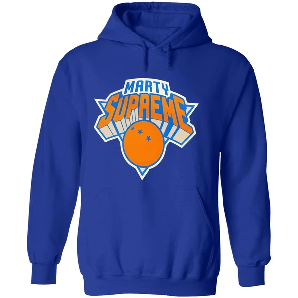 Marty Supreme New York Knicks Basketball Hoodie - Image 7
