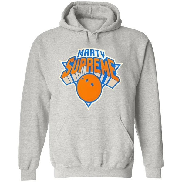 Marty Supreme New York Knicks Basketball Hoodie - Image 9