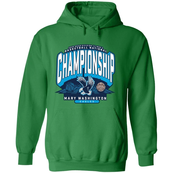 Mary Washington Eagles 2026 Ncaa Division Iii Men Basketball National Championship Hoodie - Image 2